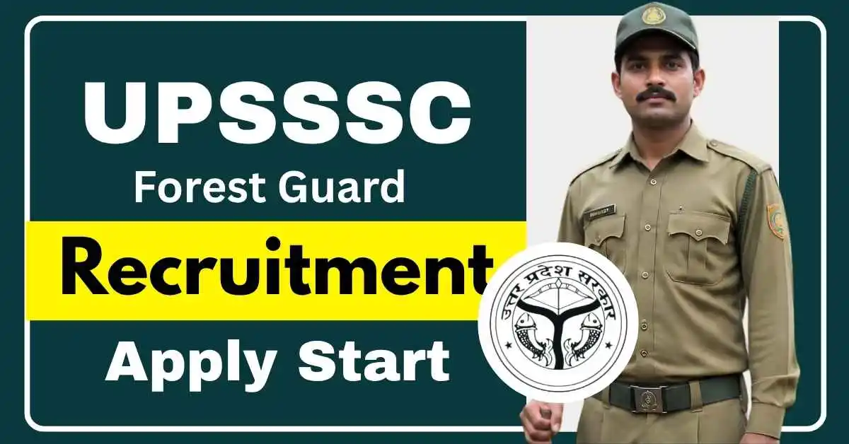 UPSSSC Forest Guard Recruitment 2026