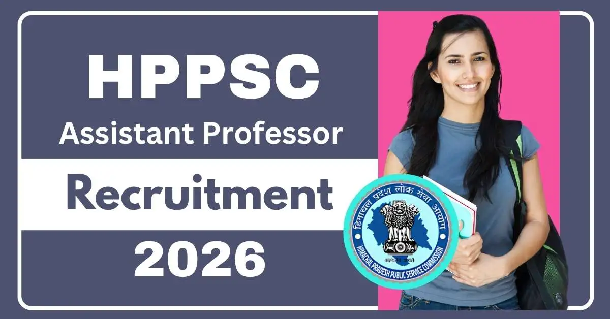 HPPSC Assistant Professor Recruitment
