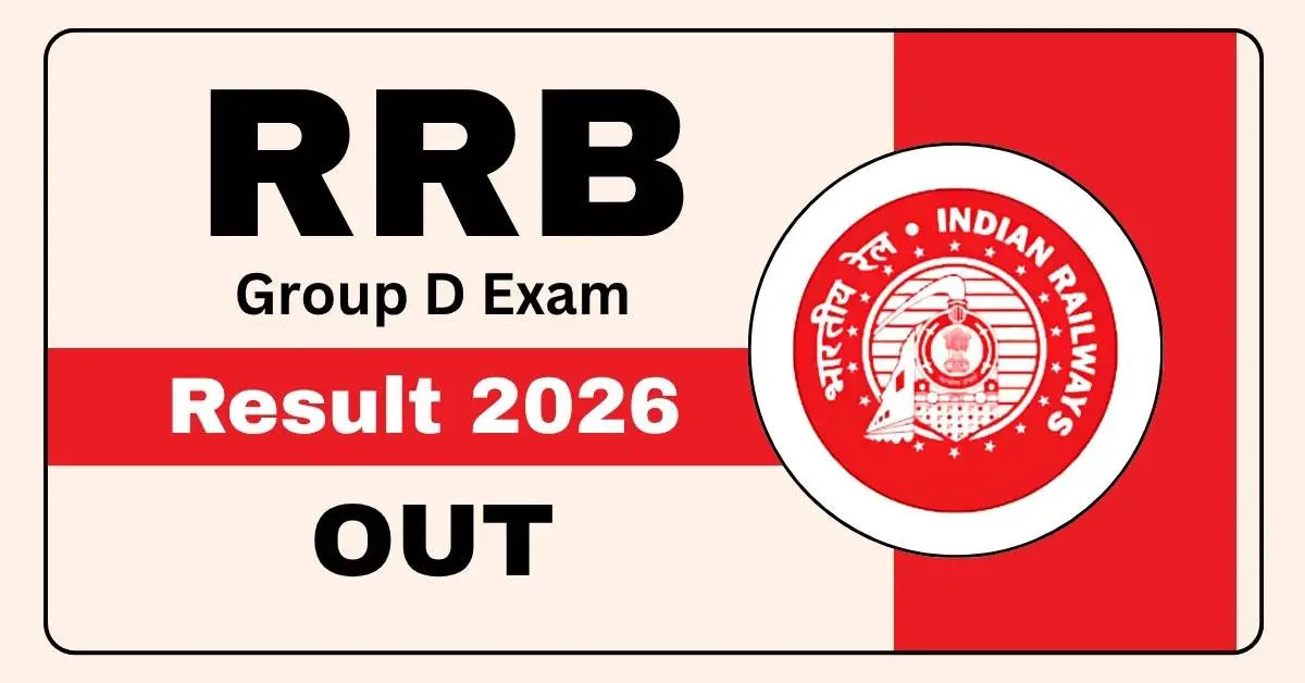 RRB Group D Result 2026 OUT