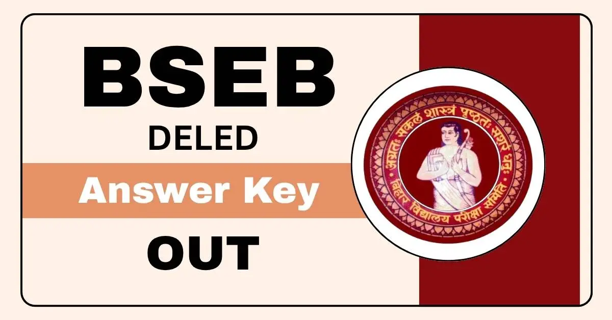 BSEB DELED Answer Key out