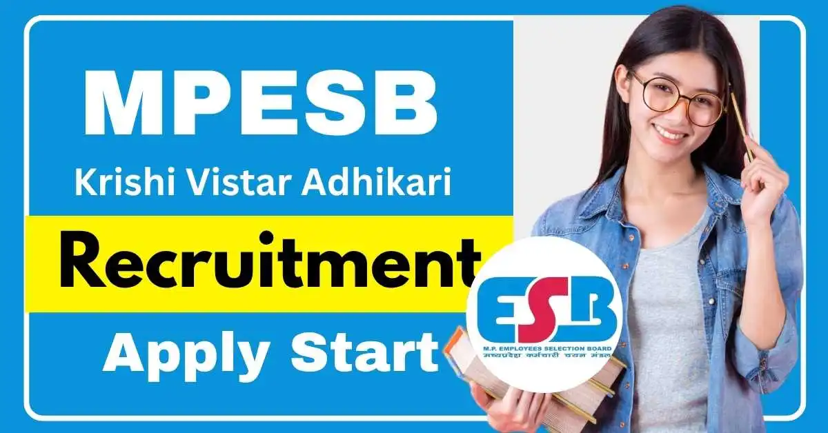 MPESB Krishi Vistar Adhikari Recruitment 2026