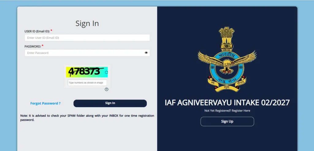 IAF Agniveer Vayu Bharti 2026